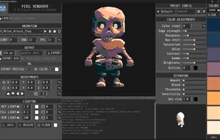 Godot Pixel Renderer screenshot 1