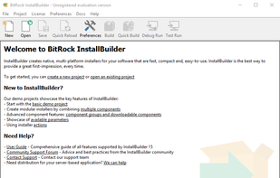 InstallBuilder screenshot 1