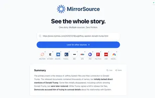MirrorSource screenshot 1