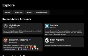 hey.cafe screenshot 1