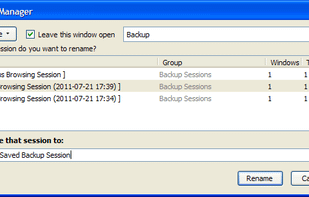 Session Manager screenshot 3