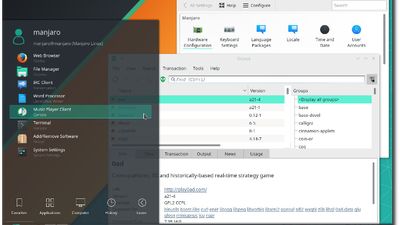 Manjaro 17.0 Gellivara (KDE)
