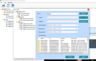 A2z Migrations for MBOX to PST screenshot 2