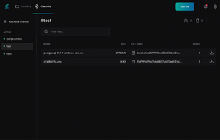 Surge P2P screenshot 1