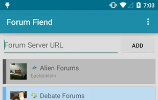 Forum Fiend screenshot 1
