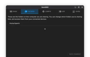 QuickDAV screenshot 1