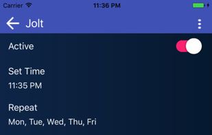 Jolt Alarm Clock screenshot 3