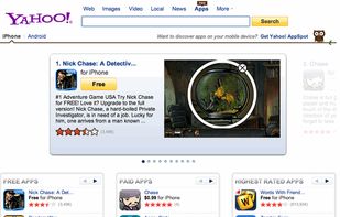Yahoo! App Search screenshot 1