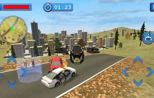 Drone Helicopter City Rescue screenshot 2