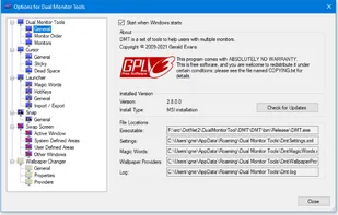 Dual Monitor Tools screenshot 1