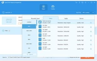Tipard DVD Ripper screenshot 2