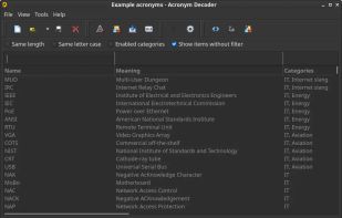 Acronym Decoder screenshot 1