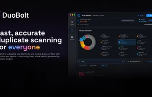 Fast, accurate duplicate scanning with a clean, modern interface.