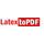 Latex to PDF icon