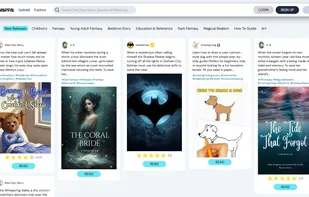 Screenshot of the Wisppal library page.