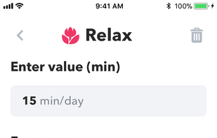 HabitMinder screenshot 1