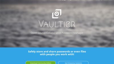 Vaultier.org screenshot 1