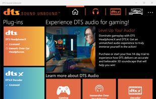 DTS Sound Unbound screenshot 1