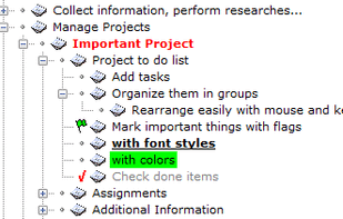 ActionOutline screenshot 1