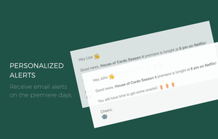 TV Premiere Alert screenshot 1