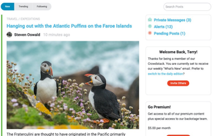 Crowdstack screenshot 1