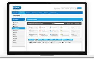 social media dashboard
