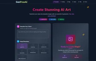 This is the Generate page.