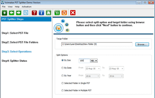 Voimakas Split PST screenshot 1