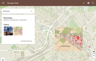 Gramps Web screenshot 1