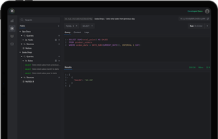 Build  instant SQL APIs over existing databases without the need for a backend server.