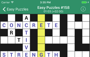 Fill-In Crosswords screenshot 1