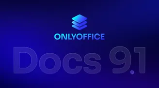 ONLYOFFICE Docs 9.1 brings PDF redaction & annotation tools, enhanced charts, and more image