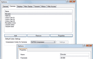 Eyeline Video Surveillance screenshot 1