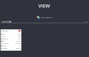 GitHub Compare screenshot 1
