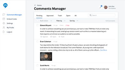 Moderate comments with the Comments Manager