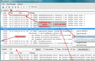 LogExpert screenshot 1