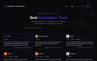 Automation Tools Directory - Thumbnail