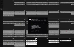 Automated post scheduling
