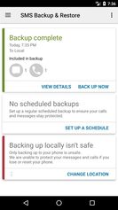 SMS Backup &amp; Restore screenshot 1