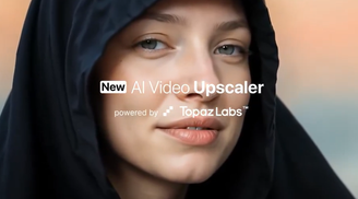 Topaz AI Video Upscaler & Enhancer now in Freepik AI Suite image