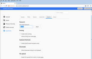 OpenKiosk screenshot 3