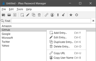 JPass Password Manager