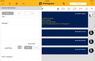 Partsgram screenshot 1