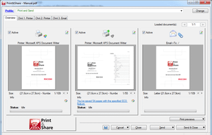 Print&Share 2.8.2.12 running on Windows 7