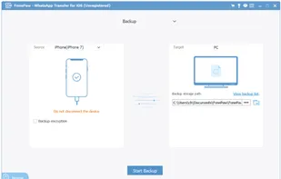 FonePaw WhatsApp Transfer screenshot 2