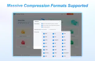 Massive Compression Formats Supported
