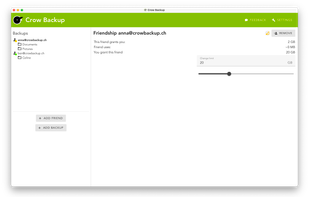  Crow Backup screenshot 2