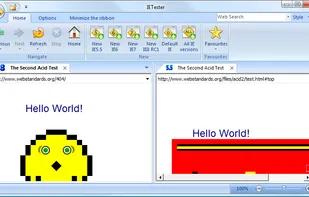 IETester screenshot 1