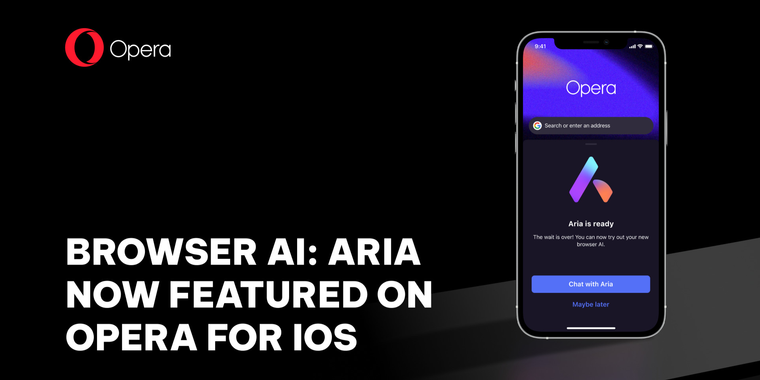 Opera's AI feature Aria is now available for iOS users, expanding reach across all major platforms image