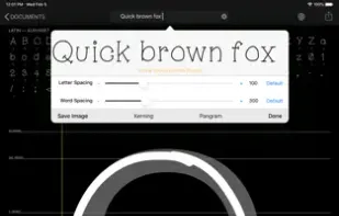 iFontMaker screenshot 1